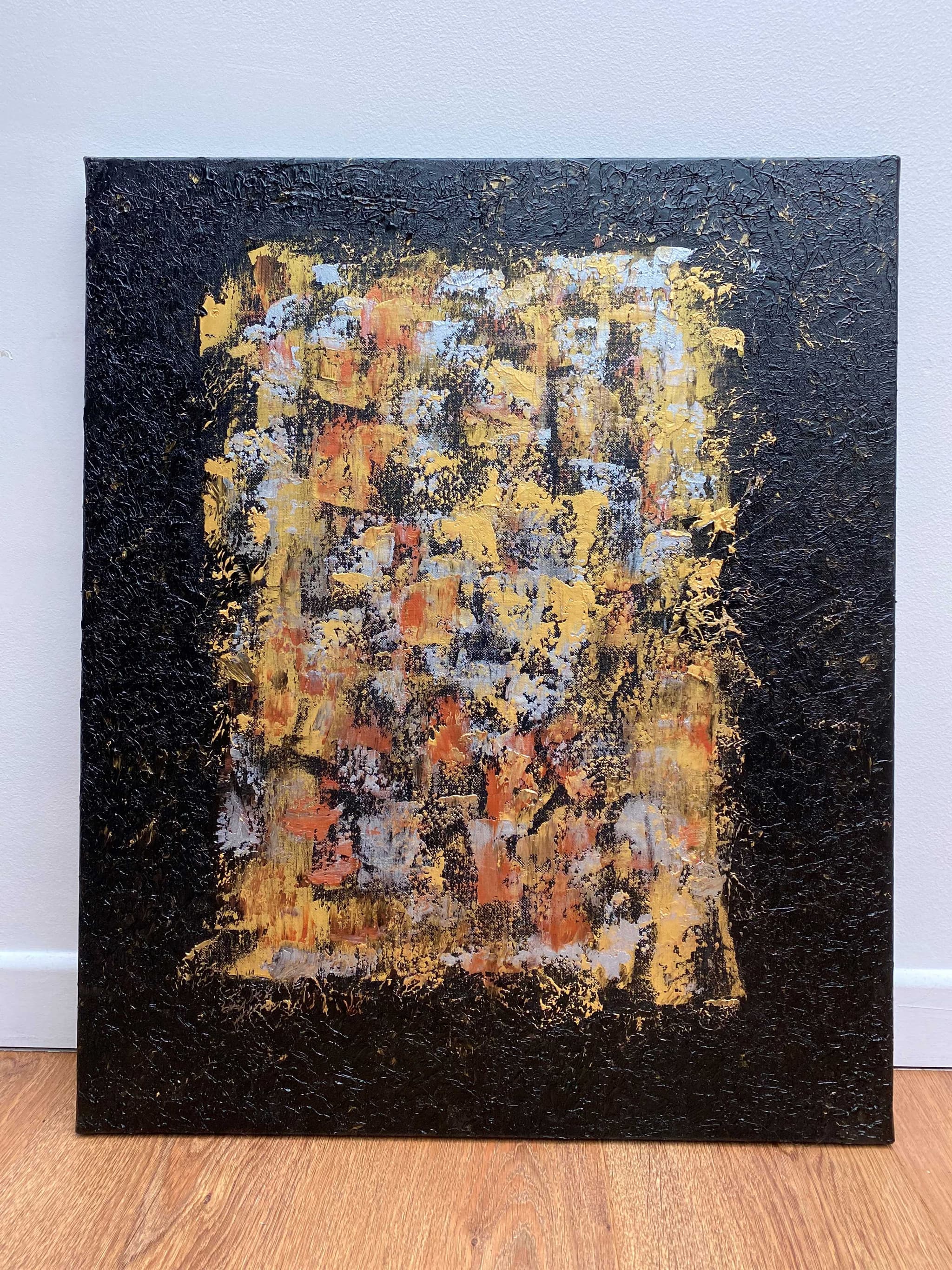 Tableau abstrait de la ville de Lima