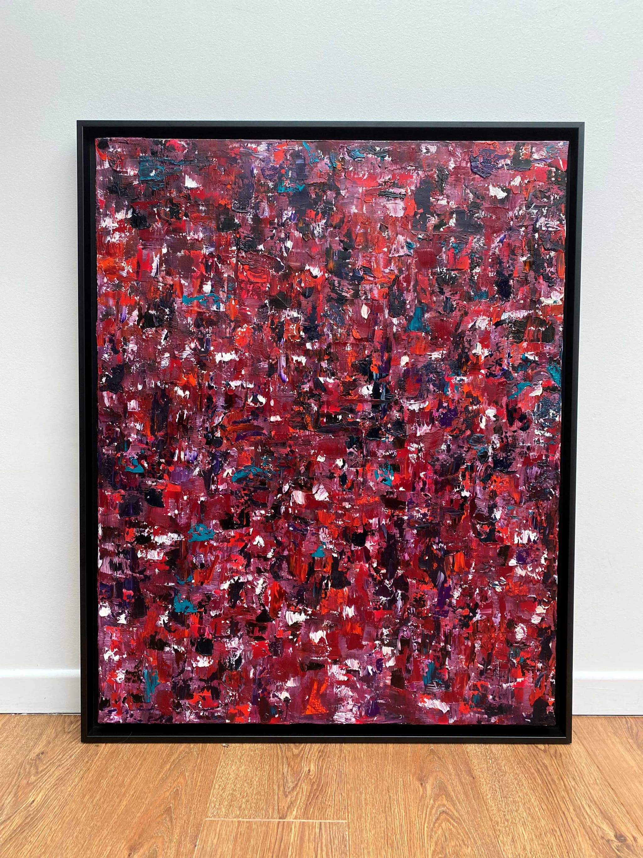 Tableau abstrait contemporain de Tokyo