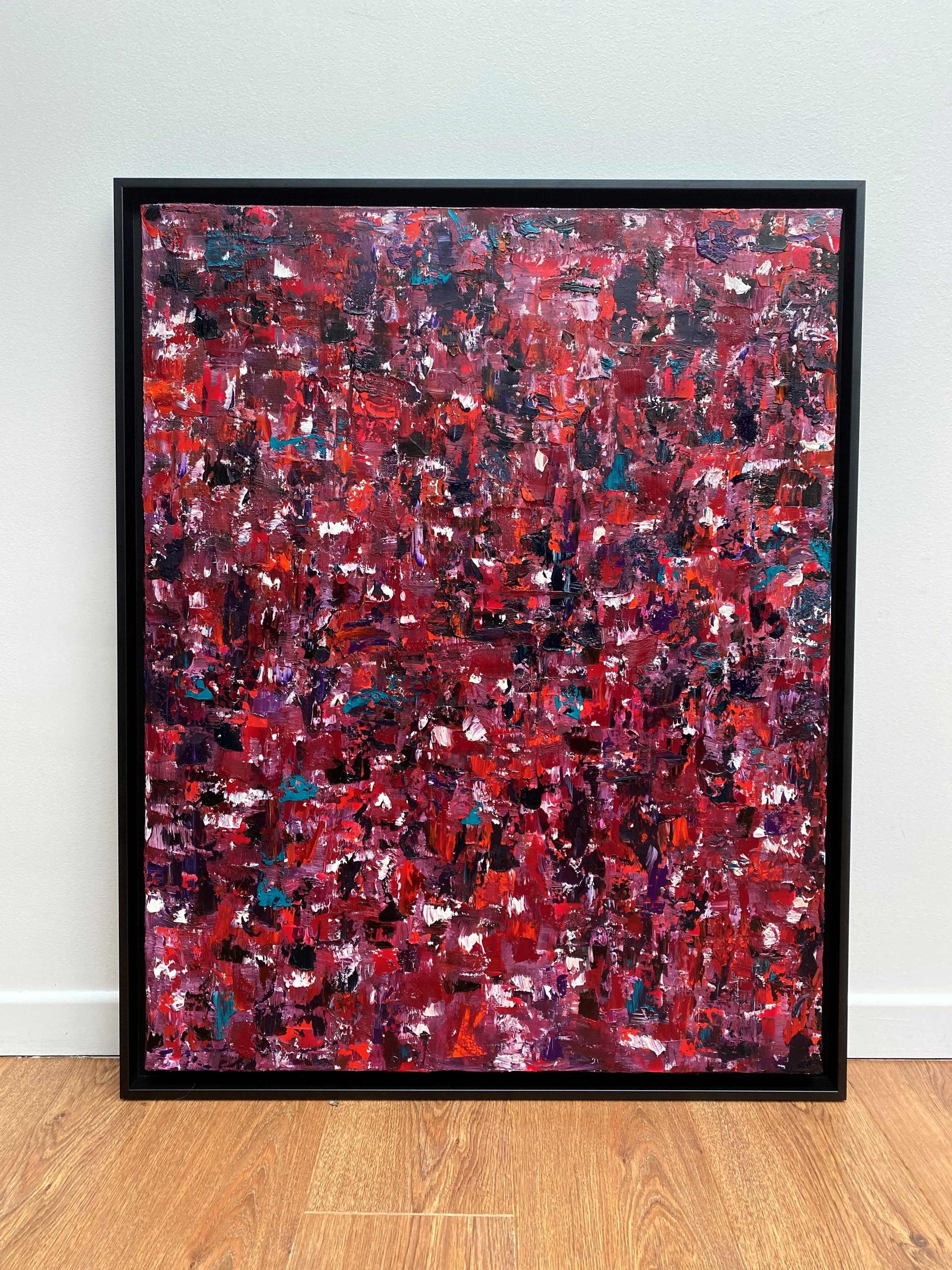 Tableau abstrait contemporain de Tokyo